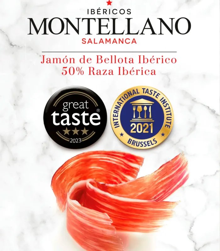 Jamón de bellota ibérico 50% raza ibérica “El Elegido”